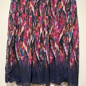 Feather Patterned Skirt